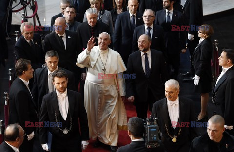 Papież Franciszek w Parlamencie Europejskim