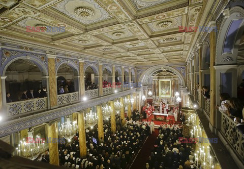 Patriarcha Bartłomiej pobłogosławił papieża Franciszka