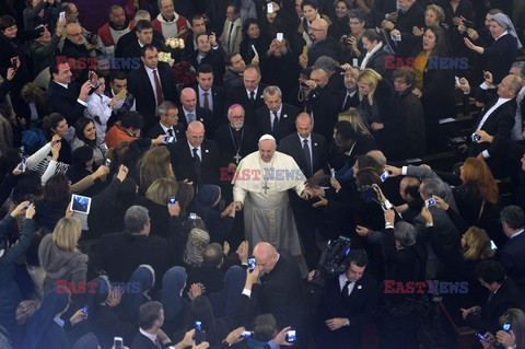 Patriarcha Bartłomiej pobłogosławił papieża Franciszka