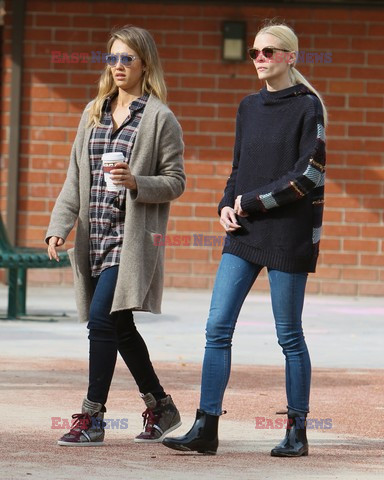 Jessica Alba i Jaime King z dziećmi