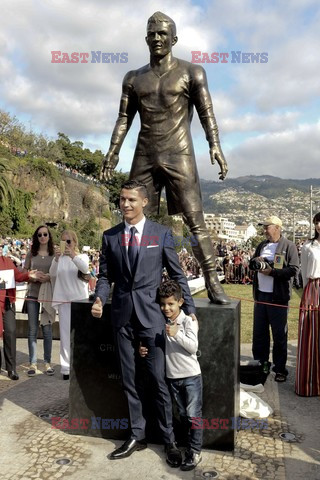 Cristiano Ronaldo odsłonił swój pomnik w Funchal