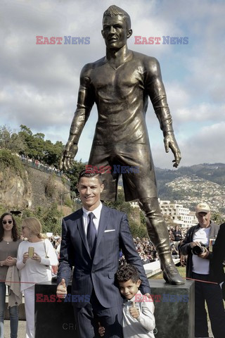 Cristiano Ronaldo odsłonił swój pomnik w Funchal