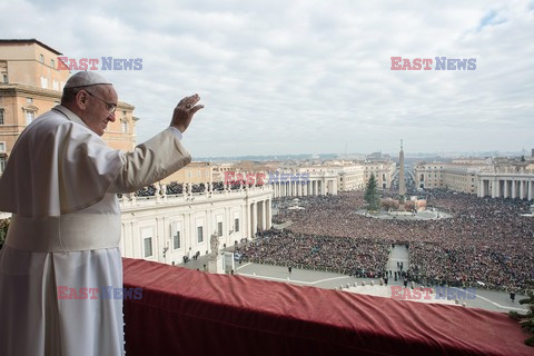 Papież Franciszek odprawił mszę Urbi et Orbi