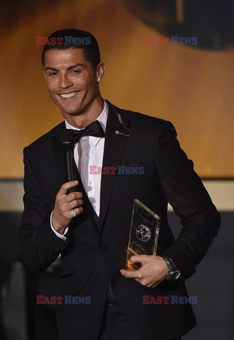 Cristiano Ronaldo dostał Złotą Piłkę 2014