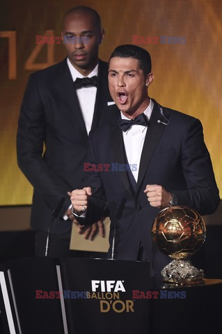 Cristiano Ronaldo dostał Złotą Piłkę 2014