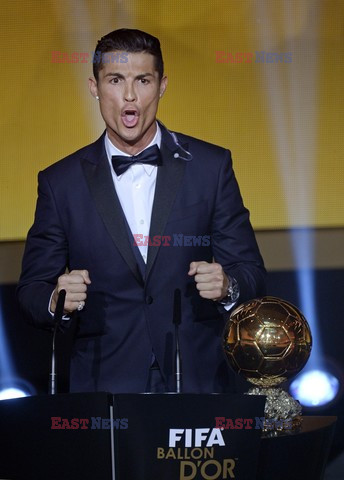 Cristiano Ronaldo dostał Złotą Piłkę 2014