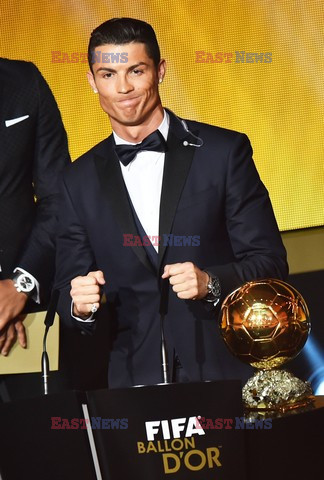 Cristiano Ronaldo dostał Złotą Piłkę 2014