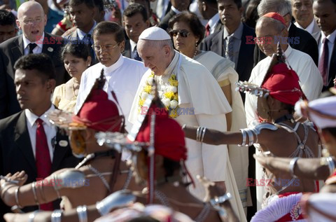 Papież Franciszek z pielgrzymką na Sri Lance