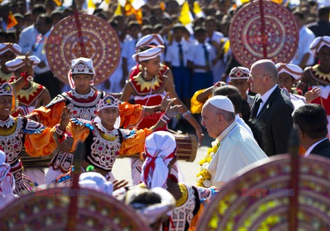 Papież Franciszek z pielgrzymką na Sri Lance