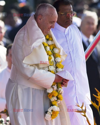 Papież Franciszek z pielgrzymką na Sri Lance