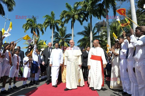 Papież Franciszek z pielgrzymką na Sri Lance