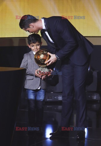 Cristiano Ronaldo dostał Złotą Piłkę 2014