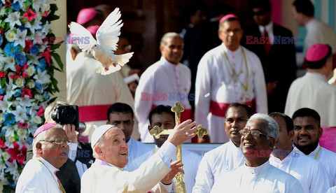 Papież Franciszek z pielgrzymką na Sri Lance