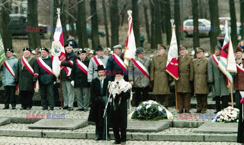 50. rocznica wyzwolenia obozu Auschwitz-Birkenau