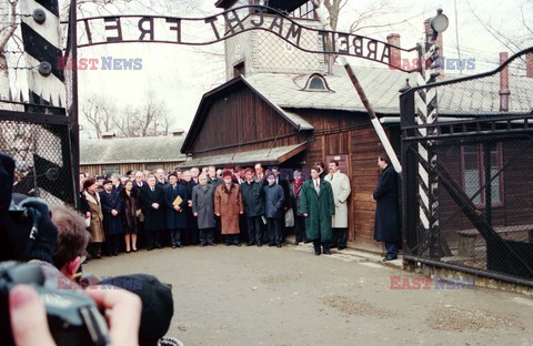 50. rocznica wyzwolenia obozu Auschwitz-Birkenau