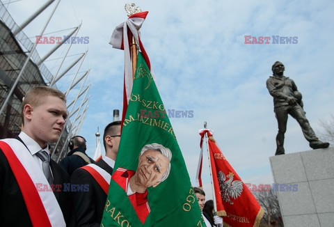 Odsłonięcie pomnika Kazimierza Górskiego