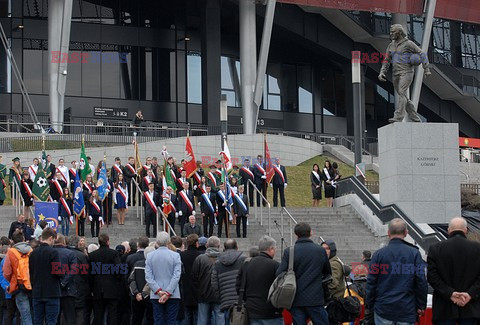 Odsłonięcie pomnika Kazimierza Górskiego