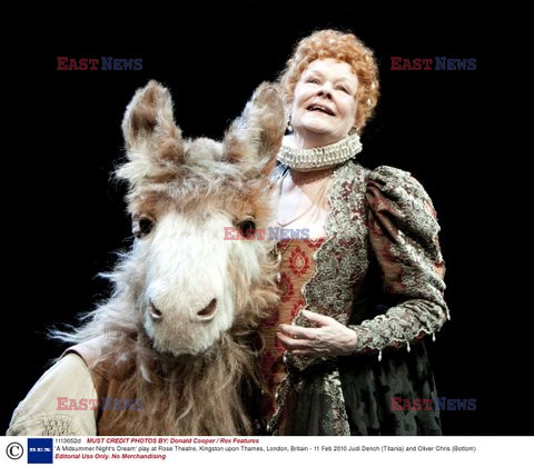 Judi Dench w sztuce A Midsummer Night's Dream