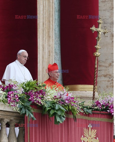 Papież Franciszek wygłasza orędzie Urbi et Orbi