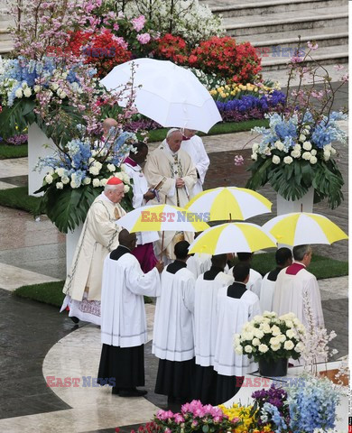 Papież Franciszek wygłasza orędzie Urbi et Orbi