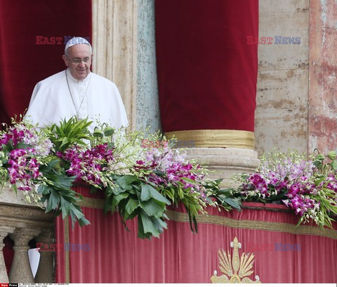 Papież Franciszek wygłasza orędzie Urbi et Orbi