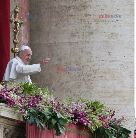 Papież Franciszek wygłasza orędzie Urbi et Orbi