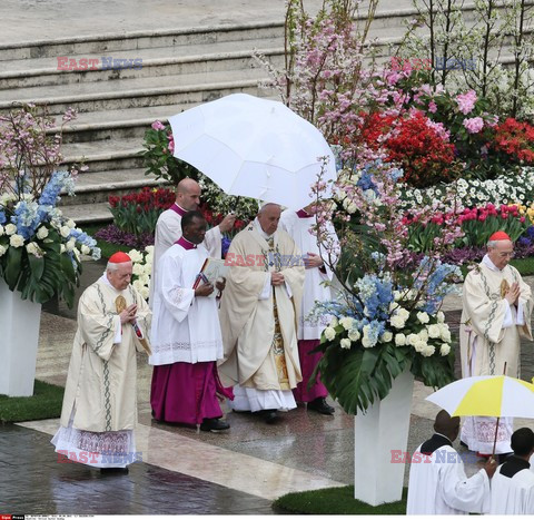 Papież Franciszek wygłasza orędzie Urbi et Orbi