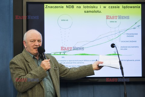 Konferencja Prasowa Parlamentarnego Zespołu ds zbadania przyczyn katastrofy TU-154 M