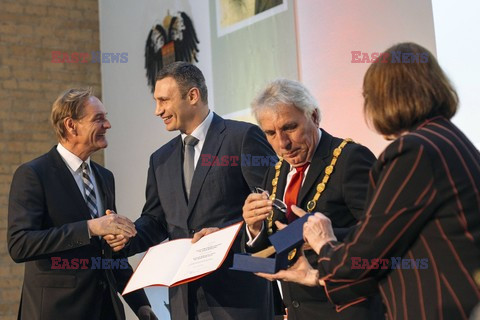Vitali Klitschko otrzynał nagrodę Fundacji Konrada Adenauera