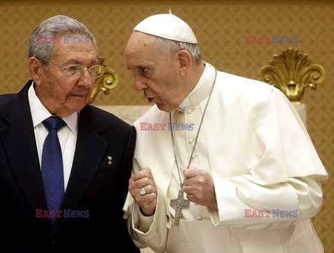 Raul Castro na audiencji u papieża Franciszka