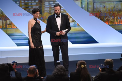 Cannes 2015 - ceremonia zamknięcia festiwalu