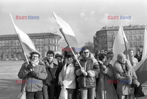 Strajki i demonstracje Solidarności