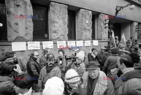 Strajki i demonstracje Solidarności