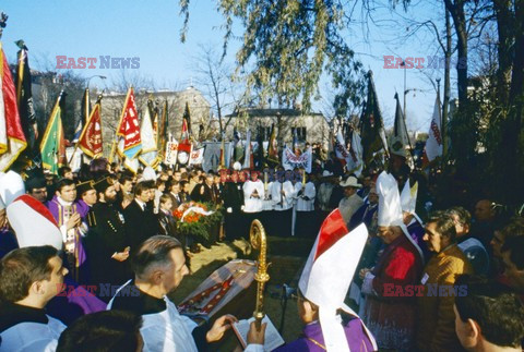 Pogrzeb i żałoba po ks. Popiełuszce