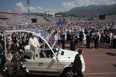 Papież Franciszek z wizytą w Bośni i Hercegowinie