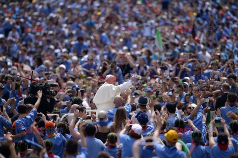 Papież Franciszek spotkał się ze skautami