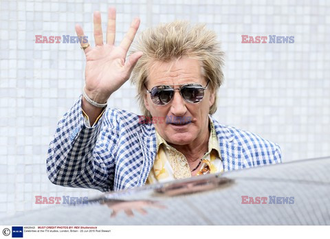  Rod Stewart w marynarce w kratkę