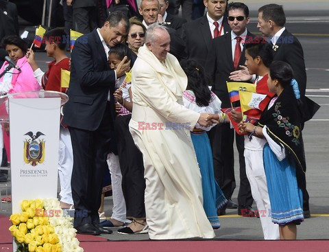 Papież Franciszek z pielgrzymką w Ameryce Południowej