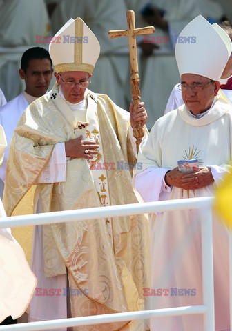 Papież Franciszek z pielgrzymką w Ameryce Południowej