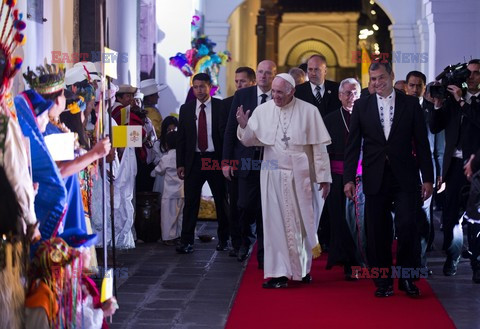 Papież Franciszek z pielgrzymką w Ameryce Południowej