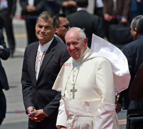 Papież Franciszek z pielgrzymką w Ameryce Południowej