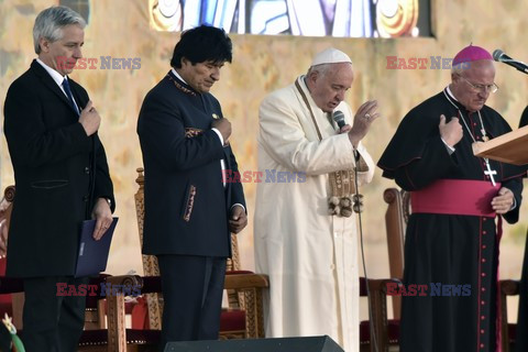 Papież Franciszek z pielgrzymką w Ameryce Południowej