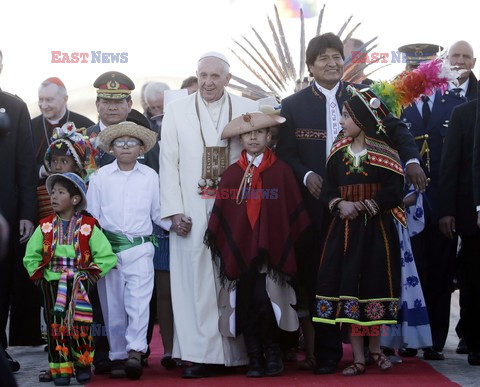 Papież Franciszek z pielgrzymką w Ameryce Południowej