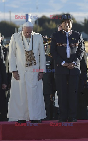 Papież Franciszek z pielgrzymką w Ameryce Południowej