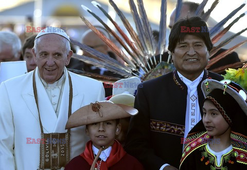 Papież Franciszek z pielgrzymką w Ameryce Południowej