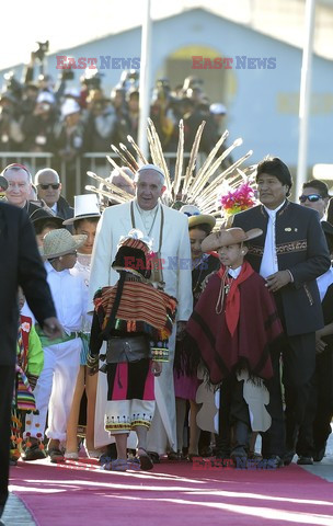 Papież Franciszek z pielgrzymką w Ameryce Południowej