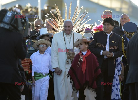 Papież Franciszek z pielgrzymką w Ameryce Południowej