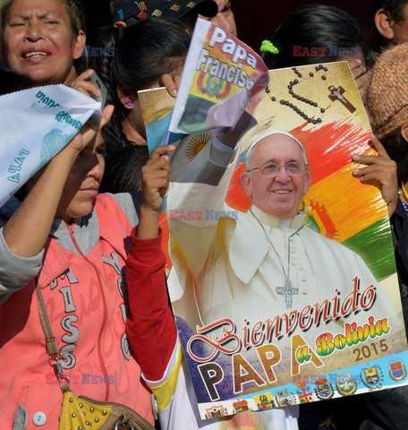 Papież Franciszek z pielgrzymką w Ameryce Południowej