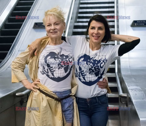 Vivienne Westwood i Sadie Frost prezentują kolekcję Save The Arctic 