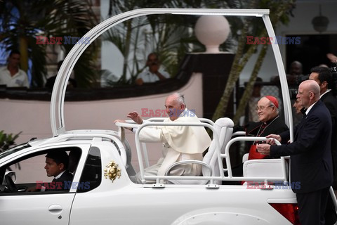 Papież Franciszek z wizytą na Kubie